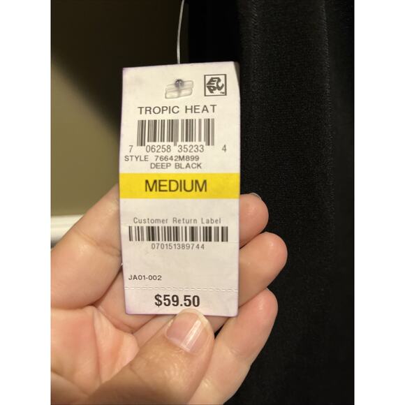 "INC INTERNATIONAL CONCEPTS" BLACK ONE SHOULDER SEQUINED STRAP TOP SIZE: M NWT - Picture 8 of 8